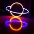 Planet Led Neon Signs  5V USB Battery Powered Aesthetic Hanging Neon Light  High Brightness LED Lighting Planet Lights For Bedroom  Gaming Room Wall Decoration 