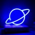 Planet Led Neon Signs  5V USB Battery Powered Aesthetic Hanging Neon Light  High Brightness LED Lighting Planet Lights For Bedroom  Gaming Room Wall Decoration 