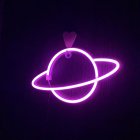 Planet Led Neon Signs, 5V USB/Battery Powered Aesthetic Hanging Neon Light, High Brightness LED Lighting Planet Lights