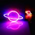 Planet Led Neon Signs  5V USB Battery Powered Aesthetic Hanging Neon Light  High Brightness LED Lighting Planet Lights For Bedroom  Gaming Room Wall Decoration 