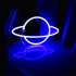 Planet Led Neon Signs  5V USB Battery Powered Aesthetic Hanging Neon Light  High Brightness LED Lighting Planet Lights For Bedroom  Gaming Room Wall Decoration 