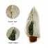 Plant Covers Freeze Protection Drawstring Design PVC Non woven Fabric Winter Cold Weather Frost Blankets Shrub Jacket For Outdoor Plants Fruit Tree Potted 180 x
