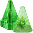 Plant Covers Plant Freeze Protection Cover With Ventilation Top Pack Of 10 Transparent Reusable Plant Bell Cover Garden Cloches For Plants Seed Flower 10pcs