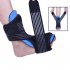 Plantar Fasciitis Dorsal Night Day Splint Foot Orthosis  Supportor for Pain Relief Stabilizer Adjustable Foot Drop Orthotic Brace black free size