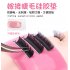 Planting Grafted Eyelashes Forehead Against Silicone Pad Beauty Tool