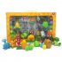 Plants vs  Zombies Toy Double Head Peashooter Clover Gift Box Set Toy 686 35  Plastic  8 plants   2 zombies