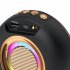 Plastic Bs 36d Wireless Bluetooth compatible  Speaker Portable Desktop Colorful Lights High Fidelity No Delay Subwoofer Music Player camouflage