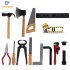 Plastic Building Tools Set Children Role playing Construction Worker Suit for Boys and girls Random Delivery