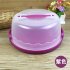 Plastic Cake Keeper Cake Caddy   Holder   Container   Carrier Suitable for 10in Cake or Less Color random