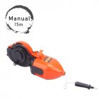 Plastic Drawing Line Marking Tool Carpenter Automatic Rewind Ink Manual Straight Line Gear