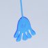 Plastic Elasticity Flexible Stretchable Sticky Palm Climbing Wall Creative Tricky Toy Random Color