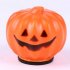 Plastic Halloween Pumpkin Orange LED Jack O Lantern Light for Festival Home Prop Decoration 7 0   7 0   6 3cm