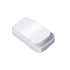 Plastic Mobile Phone Mask Watch Disinfection Box Rectangular Shaped Compact Size Portable white