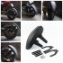 Plastic Motorcycle Rear Mudguard Splash Guard for MSX125 black