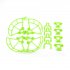 Plastic Protection Combo Including Propeller Guards   Landing Gear Stabilizers for DJI SPARK