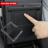 Plastic Push type Center Console Organizer Armrest  Hidden  Storage  Box Compatible For Model Y3 2017 2018 2019 2020 2021 Accessories black