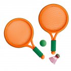 Plastic Rackets Set Tennis Racquets Battledores with Tennis and Badminton Children Sports Toy  Badminton racket