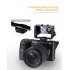 Plastic Selfie Flip for Sony A6500   6300   A7M3 A7R3 Nikon Z6Z7 Mirrorless Camera Solution black