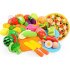 Plastic Simulation Fruit and Vegetable Kitchen Children s Toy Fruit Shop Decoration Cutle 20 sets  1