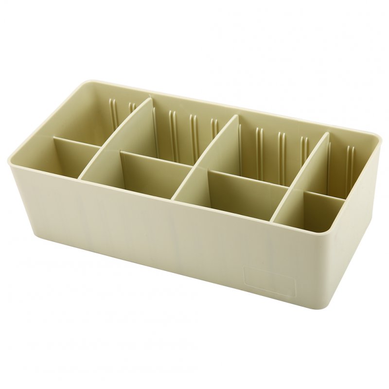 [US Direct] Plastic Storage Organizer Box with Removable Dividers Jewelry Earring Tool Containers