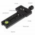 Plate Clamp Holder Long Board Seat Quick Release Adapter With 1 4 Screw black