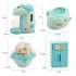 Play House  Pretend  Toys Children s Simulation Toy House Kitchen Large Household Appliances Set  Refrigerator  blue 