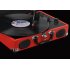 Play your classic vinyls in a modern format and convert them into MP3s with the portable USB turntable 
