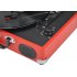 Play your classic vinyls in a modern format and convert them into MP3s with the portable USB turntable 
