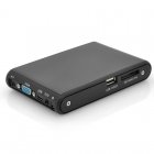 Play your media files directly onto your TV just by transferring them on to this HDD Media Player with a free 320GB Hard Disk