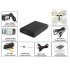 Play your media files directly onto your TV just by transferring them on to this HDD Media Player with a free 320GB Hard Disk