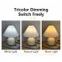 Pleated Ceramic Table Lamp USB Charging Bedroom Bedside LED Night Lamp With Dimmer Switch Creative Retro Farmhouse Desk Lamp  Single Color Warm Light  Pink   pi