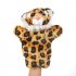 Plush Doll Interactive Animal Plush Hand Puppets for Storytelling Teaching Parent child White striped tiger