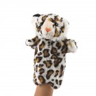 Plush Doll Interactive Animal Plush Hand Puppets for Storytelling Teaching Parent child Brown Leopard Tiger