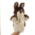 Plush Doll Interactive Animal Plush Hand Puppets for Storytelling Teaching Parent child Gray wolf
