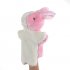 Plush Doll Interactive Animal Plush Hand Puppets for Teaching Parent child Blue rabbit