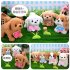 Plush  Doll  Toy  Electric Cute Simulation Dog Walking Smart Dog Animal Toy For Children Chihuahua