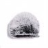 Plush  Microphone  Cover Windscreen Sleeve Compatible For Blue Yeti Condenser Microphone grey