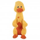 Plush Squeak Dog Toy Cute Cartoon Animal Plush Doll Soft Stuffed Dog Teething Toys For Cat Puppy Small Medium Large Dogs yellow duck BB sound