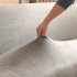 Plush Stretch Sofa Covers Couch Cover Non slip Sofa Slipcover Furniture Protector For Pets Kids Dog  without Arms  dark gray S