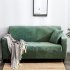 Plush Stretch Sofa Covers Stylish Furniture Cushions Sofa Slipcovers Winter Cover Protector  Deep purple Single 90 140cm