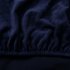 Plush Stretch Sofa Covers Couch Cover Non slip Sofa Slipcover Furniture Protector For Pets Kids Dog  without Arms  navy blue S