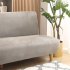 Plush Stretch Sofa Covers Couch Cover Non slip Sofa Slipcover Furniture Protector For Pets Kids Dog  without Arms  navy blue S