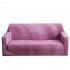 Plush Stretch Sofa Covers Stylish Furniture Cushions Sofa Slipcovers Winter Cover Protector  black Double 145 185cm