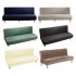 Plush Stretch Sofa Covers Couch Cover Non slip Sofa Slipcover Furniture Protector For Pets Kids Dog  without Arms  navy blue S