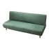 Plush Stretch Sofa Covers Couch Cover Non slip Sofa Slipcover Furniture Protector For Pets Kids Dog  without Arms  blue S