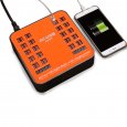 40 Port USB 5V/40A Socket Charger Orange UK