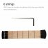 Pocket Guitar Practice Neck Mini 6 Fret Guitar Chord Trainer Fingering Training Tool For Playing Guitar Beginner 6 Fret