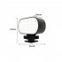 Pocket RGB Camera Light  Rechargeable Handheld LED Video Fill Light With LCD Display  1 4  Screw Mount Adapter And Cold Shoe  Portable Selfie Light For Live Str