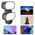 Pocket RGB Camera Light  Rechargeable Handheld LED Video Fill Light With LCD Display  1 4  Screw Mount Adapter And Cold Shoe  Portable Selfie Light For Live Str
