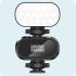 Pocket RGB Camera Light  Rechargeable Handheld LED Video Fill Light With LCD Display  1 4  Screw Mount Adapter And Cold Shoe  Portable Selfie Light For Live Str